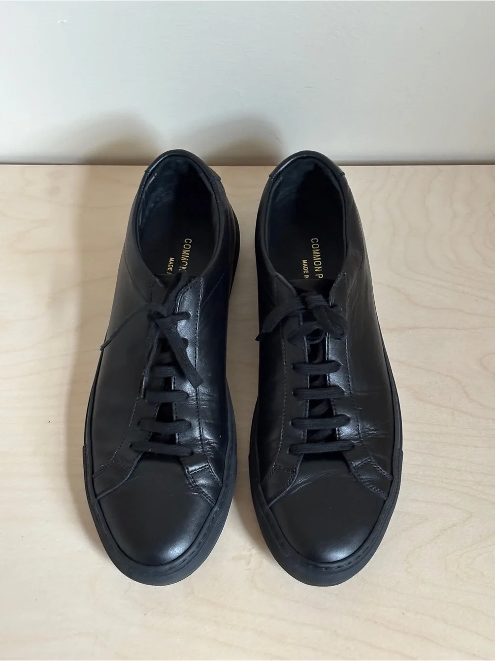 Common Projects Original Achilles Leather Low-Top Sneakers Size EU 41 US 8.5